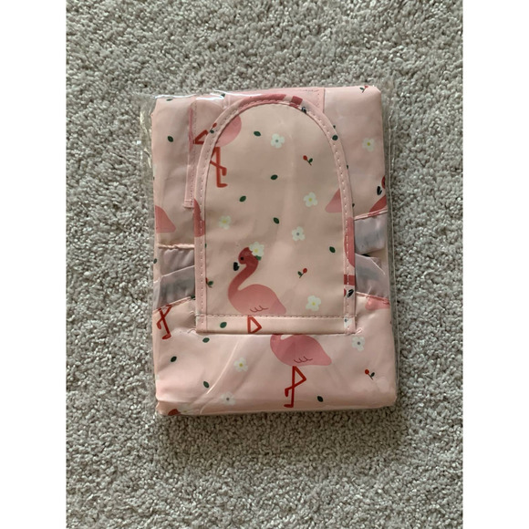 Cosmetic/ toy catch all bag- pink flamingo - Picture 1 of 8